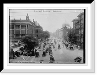 European Quarter, Calcutta, India, Vintage Poster