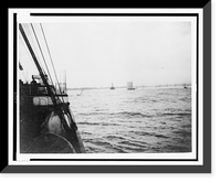 Black & White Photo - Off Sierra Leone, from deck of B. & A. SS Calabar
