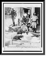 Los Angeles police drag young Negro from front of a looted store, Antique Poster