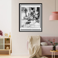 Los Angeles police drag young Negro from front of a looted store, Antique Poster