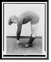 New swimming star is all around sportswoman, Antique Print