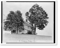 The Woodman Garrison house, Durham, N.H..Kimball, Concord, N.H, Antique Poster