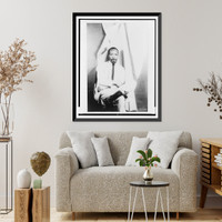 Portrait of John A. Williams, author of Night Song, Antique Wall Art