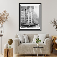 First full face view of Music Hall Classic, Vintage Print