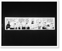 Historic Framed Print, Abie the agent. This is a subpoena - this Spike" Slammer is suing you for the $10, 000 reward money",  17-7/8" x 21-7/8"