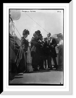 Historic Framed Print, Mr. and Mrs. Theo. Roosevelt,  17-7/8" x 21-7/8"