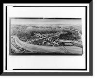 Historic Framed Print, Planning drawing for a park for the Senate Park Commission, Washington, D.C. - 2,  17-7/8" x 21-7/8"