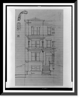Historic Architecture - Washington DC - Row house for Mildred, 1612 (2)