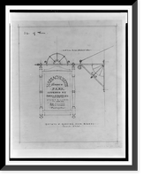 Historic Architecture - Washington DC - Gate posts and signs