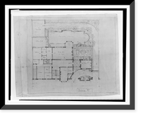 House (residence") for Helen S. Meserve, 1825 R Street, N.W., Washington, D.C. Scheme C", Vintage Poster