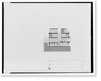 House (residence") for Mr. and Mrs. Stephen Trentman, 1348 27th Street (lot 161, square 1239), N.W., Georgetown, Washington, D.C. Elevation rendering", Vintage Poster