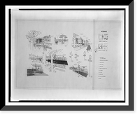 Apartment houses (Harbour Square") for Harbour Square, Inc., 4th Street and N Street, S.W., Washington, D.C. Various perspective views", Vintage Wall Art