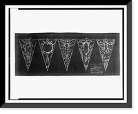 Alterations to a house (residence") for Charles L. Marlatt, 1521 16th Street, N.W., Washington, D.C. Carved panels - insect motifs", Antique Wall Art