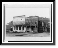 Masonic Hall, Bodie, California Classic, Antique Print