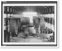 Interior of the Boulder Canyon project plant of the Babcock and Wilcox Company, Vintage Print
