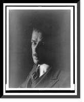 Historic Framed Print, [Portrait of Paul Muni],  17-7/8" x 21-7/8"