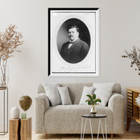 Historic Framed Print, ?? Signature on photograph,  17-7/8" x 21-7/8"