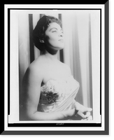 Portrait of Charlotte Holloman, Antique Poster