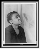 Historic Framed Print, [Portrait of Ruby Elzy, Porgy & Bess],  17-7/8" x 21-7/8"