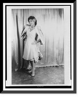 Historic Framed Print, [Portrait of Muriel Rahn, in Carmen Jones"]",  17-7/8" x 21-7/8"