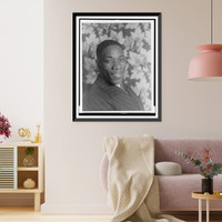 Portrait of Oscar Polk, Antique Poster