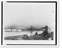 Vintage Americana Print - Pittsburgh - The Point, showing Union
