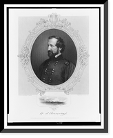 Historic Framed Print, W.S. Rosecrans,  17-7/8" x 21-7/8"