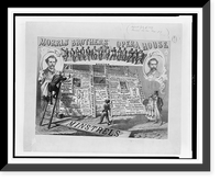 Morris Brothers' opera house, Boston.A. Trochsler & Co. lith., Boston, Antique Print