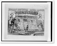 Morris Brothers' opera house, Boston.A. Trochsler & Co. lith., Boston, Antique Print