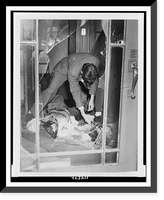 Psychotic patient kills friend, Vintage Print