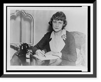 Historic Framed Print, Banned from acting in her own play,  17-7/8" x 21-7/8"