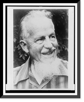 Historic Framed Print, [Rex Stout, head-and-shoulders portrait, facing right],  17-7/8" x 21-7/8"