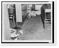 Bodies of Mrs. Anne Kenney and Domenick Megan, killed by Anthony Dotti, and body of Anthony Dotti, who shot himself after the killings, lie on floor of tavern at 114 Sixth Avenue, New York City A