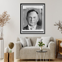 Giuseppe Masseria, bust portrait, facing front, Historic Reproduction
