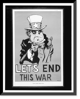 Let's end this war.David High, Vintage Poster