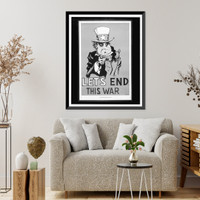 Let's end this war.David High, Vintage Poster