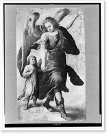 Historic Framed Print, Tobias and the Archangel Raphael,  17-7/8" x 21-7/8"