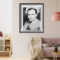 Dr. Armand Hammer, head-and-shoulders portrait, facing left.photo by Kaiden-Keystone studios, Vintage Print