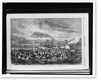 The Battle of Lookout Mountain, November 25, 1863 - the scene from Lookout Valley.drawn by Theodore R. Davis, Historic Reproduction