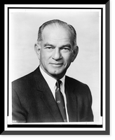 J. William Fulbright, head-and-shoulders portrait, facing front.Chase, Washington, Historic Reproduction