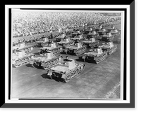 German tanks on parade during 1935 Erntedankfest Classic, Vintage Wall Art