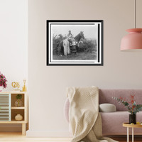 Historic Framed Print, Holiday trappings,  17-7/8" x 21-7/8"