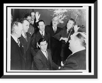 Farewell tune for retiring senator, Historic Print