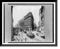 Crocker Bldgs., Market & Post Sts, Antique Poster