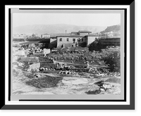 Historic Framed Print, The walls of Themistocles,  17-7/8" x 21-7/8"