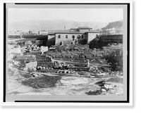 Historic Framed Print, The walls of Themistocles,  17-7/8" x 21-7/8"