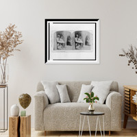 Historic Framed Print, Uncle Tom and Little Eva,  17-7/8" x 21-7/8"