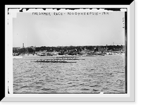 Historic Framed Print, Freshmen race .  Poughkeepsie .  1914,  17-7/8" x 21-7/8"