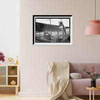 Historic Framed Print, Murphy .  Police Monoplane,  17-7/8" x 21-7/8"