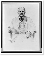 Dallas L. Sharp, three-quarter length portrait, seated, facing front Classic, Vintage Wall Art